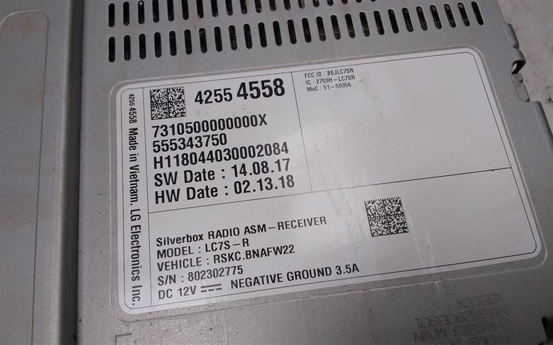 Used 2018 General Motors SILVERADO 2500 PICKUP ID 42554558 - Stock #H06393