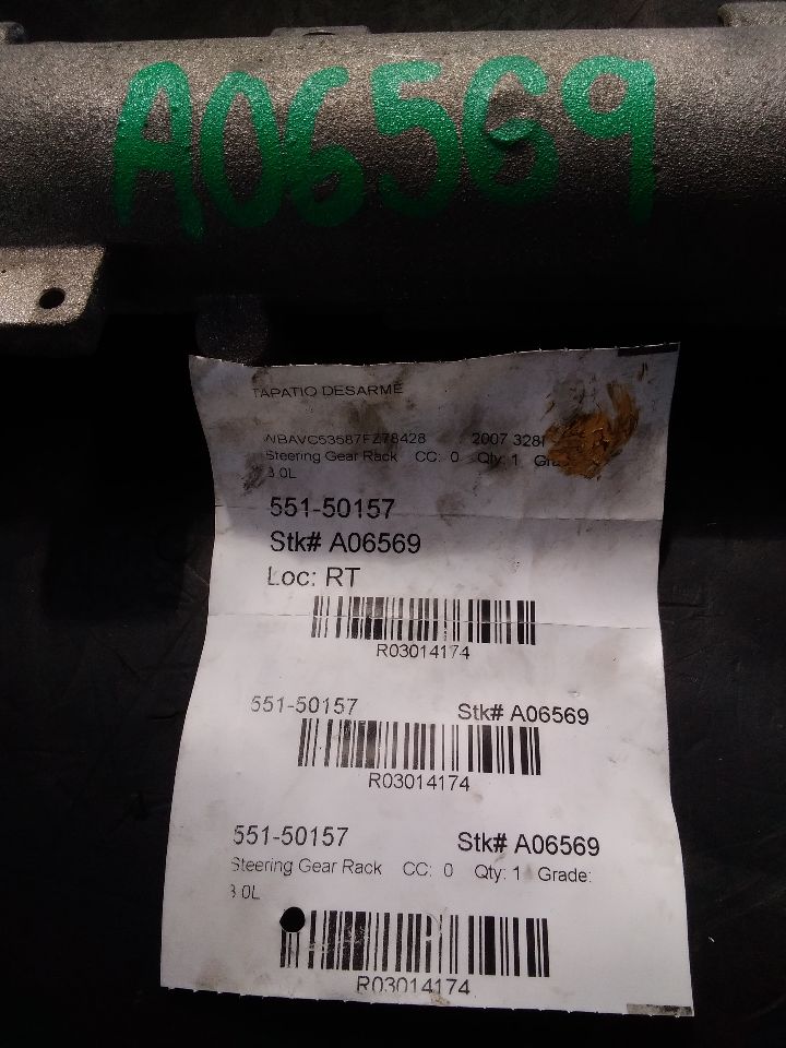 2007 BMW BMW 328i Steering Gear Rack