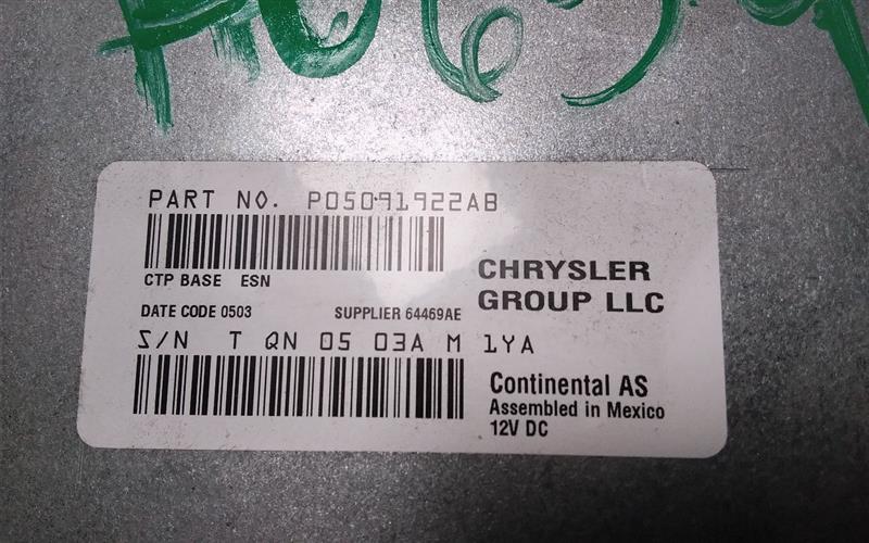 Used 2013 Chrysler OMNI (ID 5091922AA) - Stock #H06592