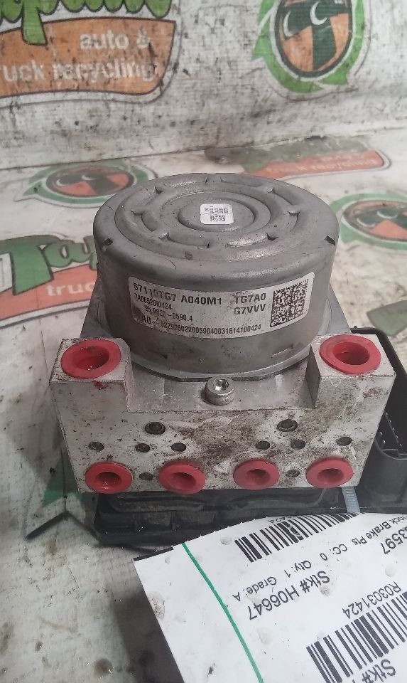 Used 2016 Honda PILOT Anti-lock Brake Pts - Stock #H06647
