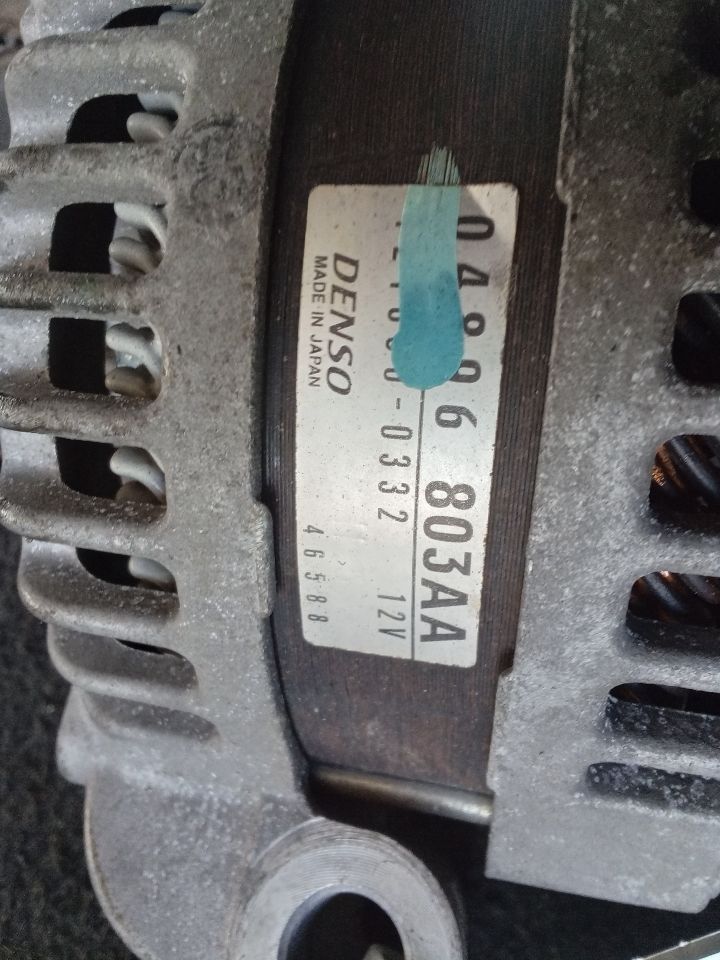 Used 2006 Chrysler CHRYSLER (RWD) 140 amp - Stock #A06922