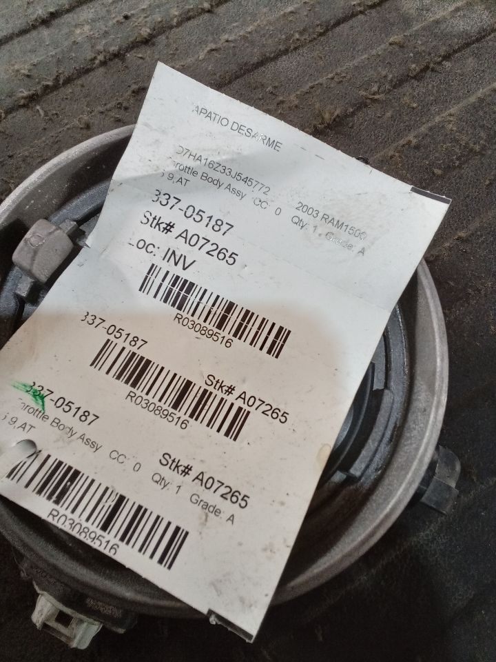 Used 2003 Chrysler DODGE 1500 PICKUP 8-318 (5.2L) - Stock #A07265