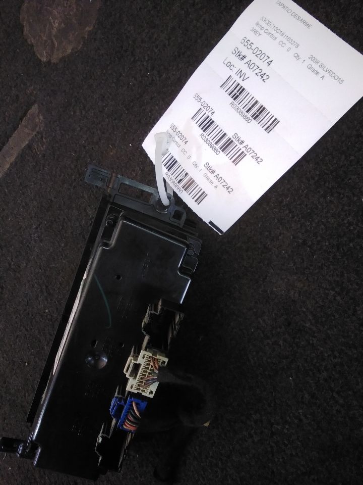 Used 2008 General Motors SILVERADO 1500 PICKUP Temp Control - Stock #A07242