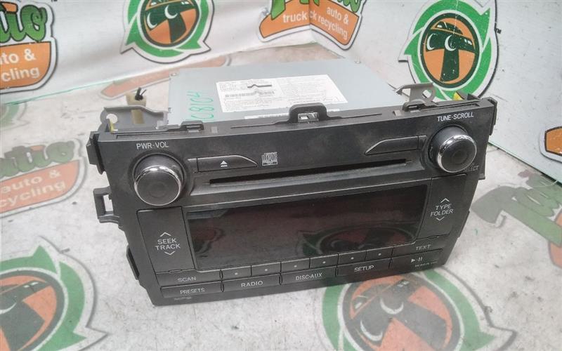 Used 2011 Toyota COROLLA ID 518B5 on radio face - Stock #H08104