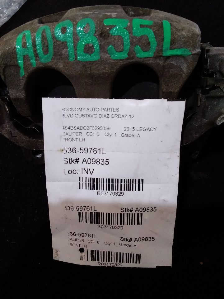 2015 LEGACY Subaru Caliper