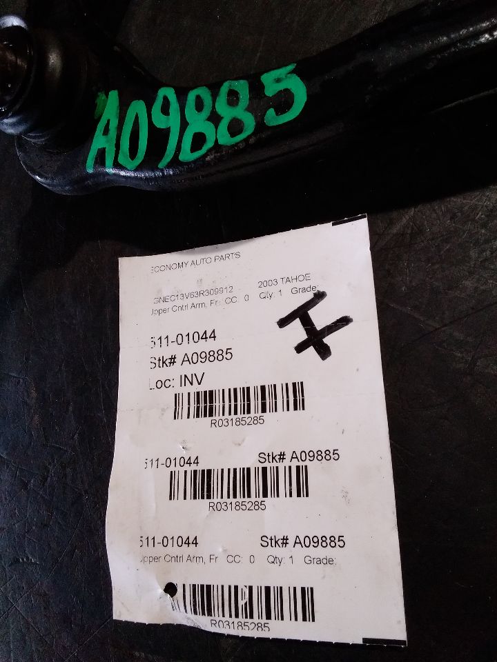 2003 General Motors TAHOE Upper Cntrl Arm, Fr