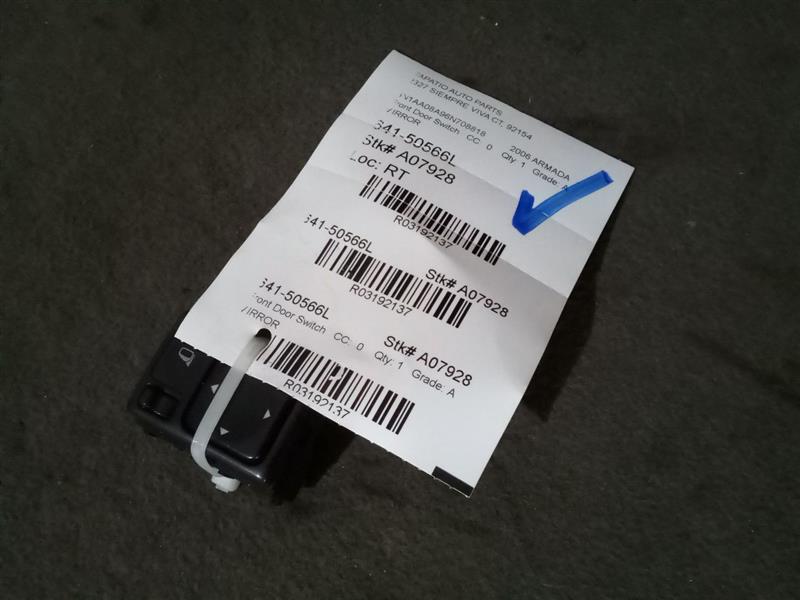 Used 2006 Nissan ARMADA Front Door Switch - Stock #A07928