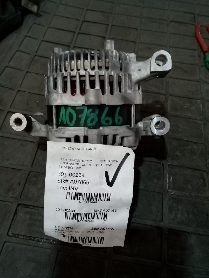 2011 FUSION Ford Alternator