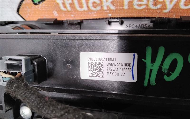 Used 2017 Honda CIVIC Temp Control - Stock #H08996
