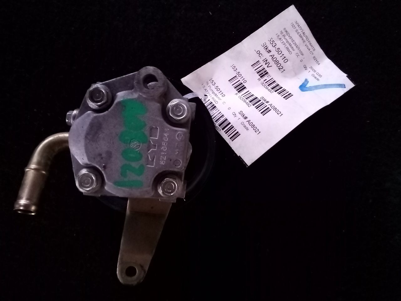 2006 INFINITI G35 Infiniti PS Pump/Motor