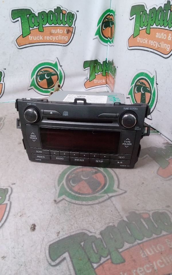 Used 2011 Toyota COROLLA ID 518B5 on radio face - Stock #H08691