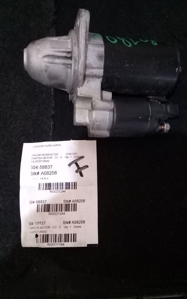 2006 BMW BMW 325i Starter Motor