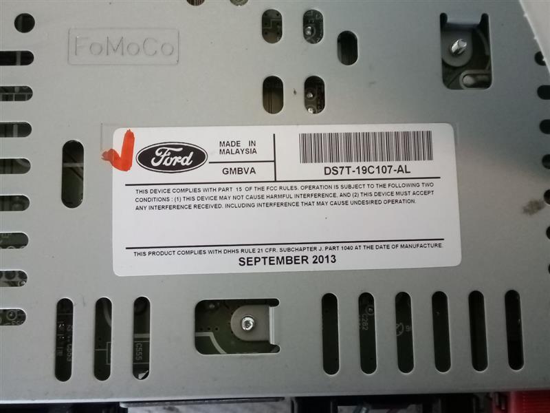 Used 2014 Ford FUSION ID DS7T-18E243-KV - Stock #A08366