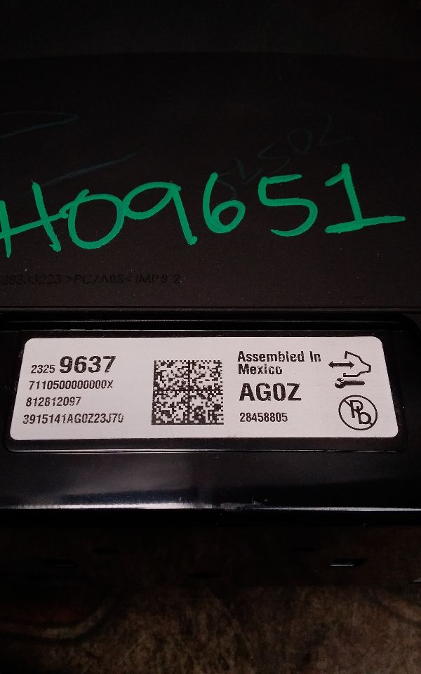 Used 2015 General Motors SILVERADO 1500 PICKUP Speedo Head/Cluster - Stock #H09651