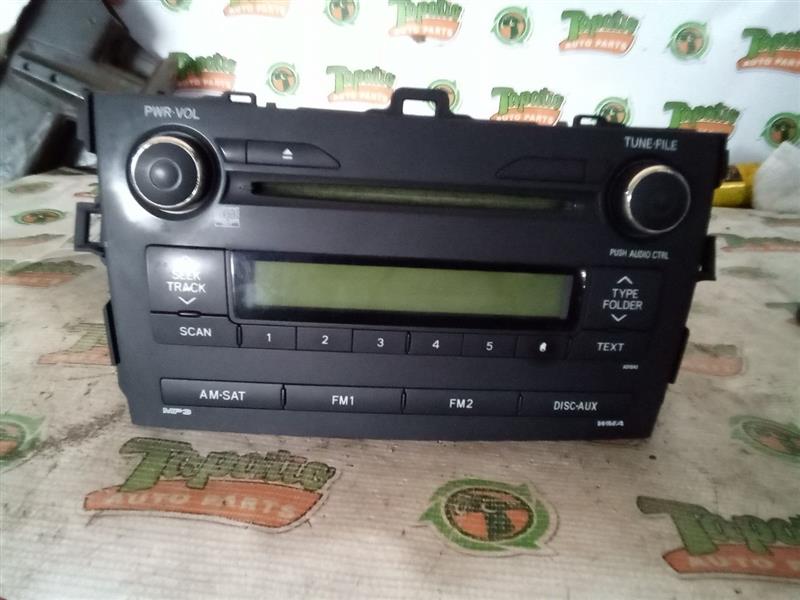 Used 2010 Toyota COROLLA ID A518A0 on radio face - Stock #A07918