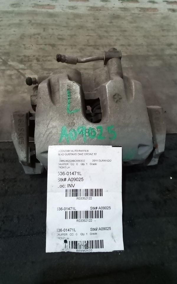 2011 Chrysler DURANGO Caliper