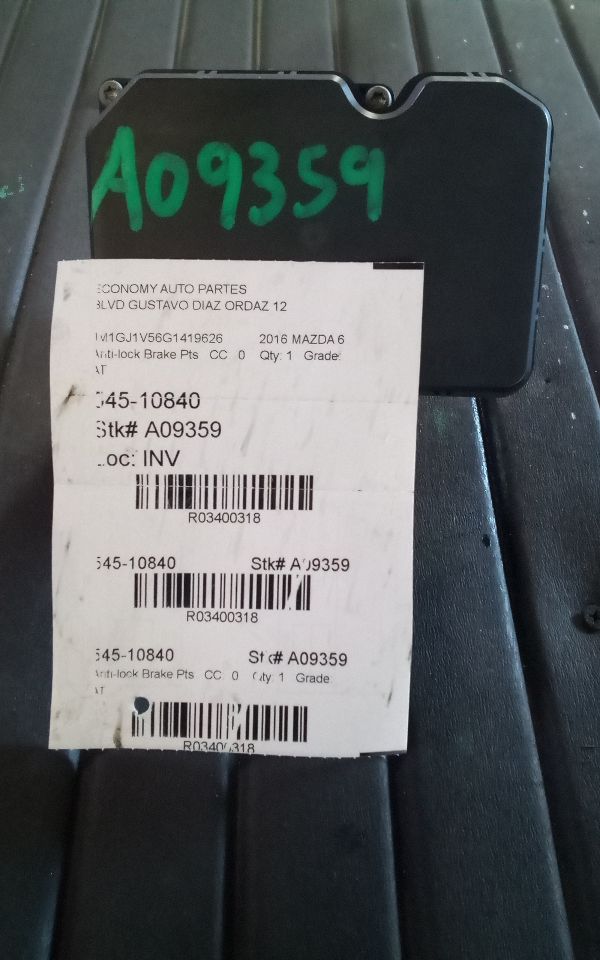 Used 2016 Mazda MAZDA 6 pre-crash system (smart city brake) - Stock #A09359