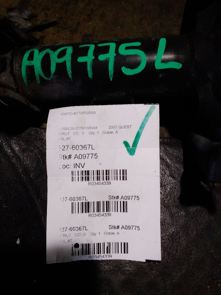 2007 Nissan QUEST Strut