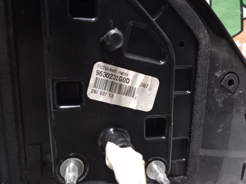 Used 2013 Nissan SENTRA Side View Mirror - Stock #H12030