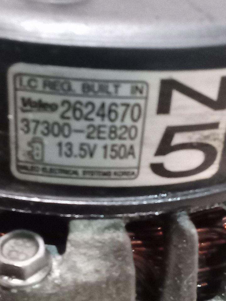 Used 2018 Kia SOUL Alternator - Stock #H12256