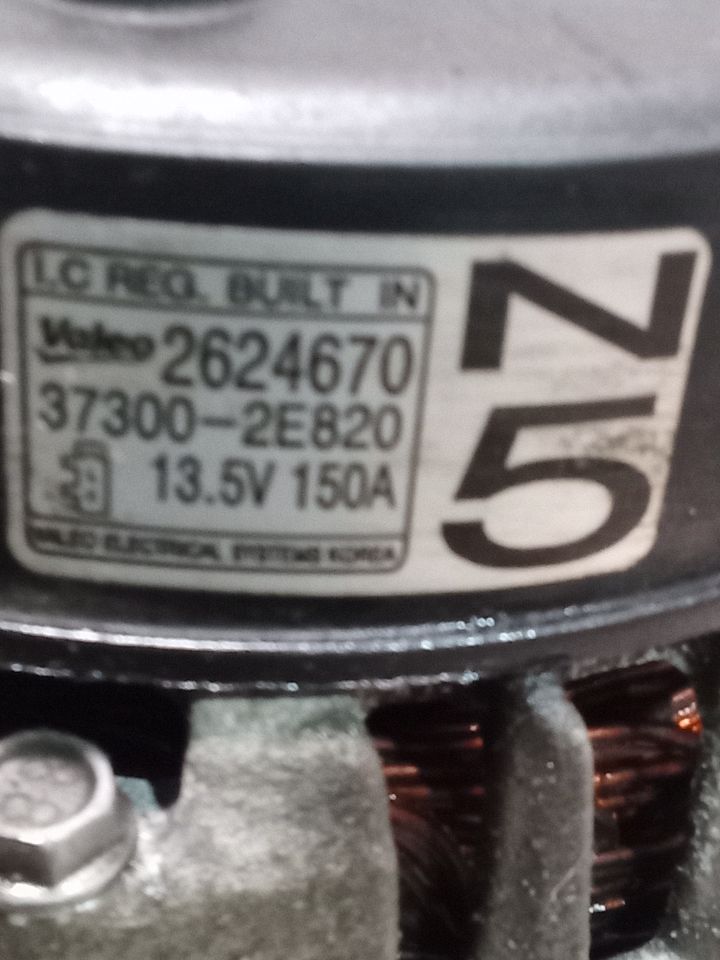 Used 2018 Kia SOUL Alternator - Stock #H12256