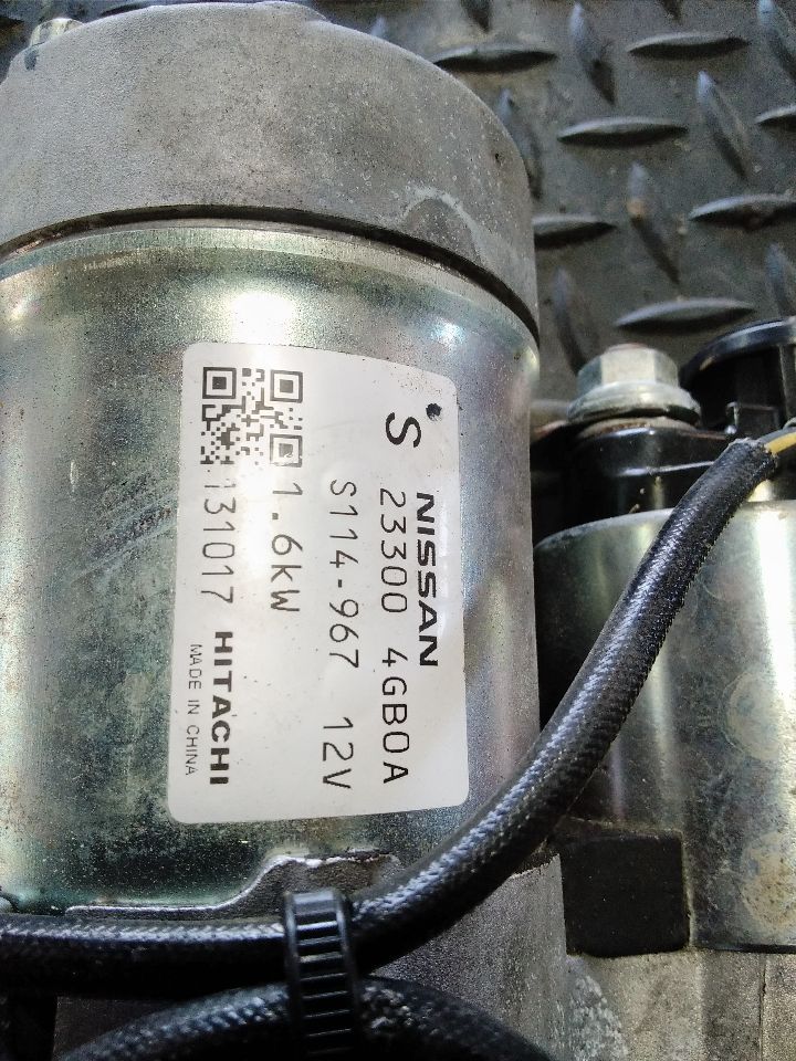 Used 2014 Infiniti INFINITI Q50 Starter Motor - Stock #A10110