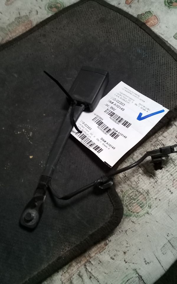 Used 2017 General Motors CHEVELLE Seat Belt, Front - Stock #A10149