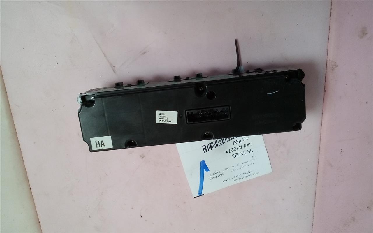 Used 2012 Honda CIVIC Temp Control - Stock #A10274
