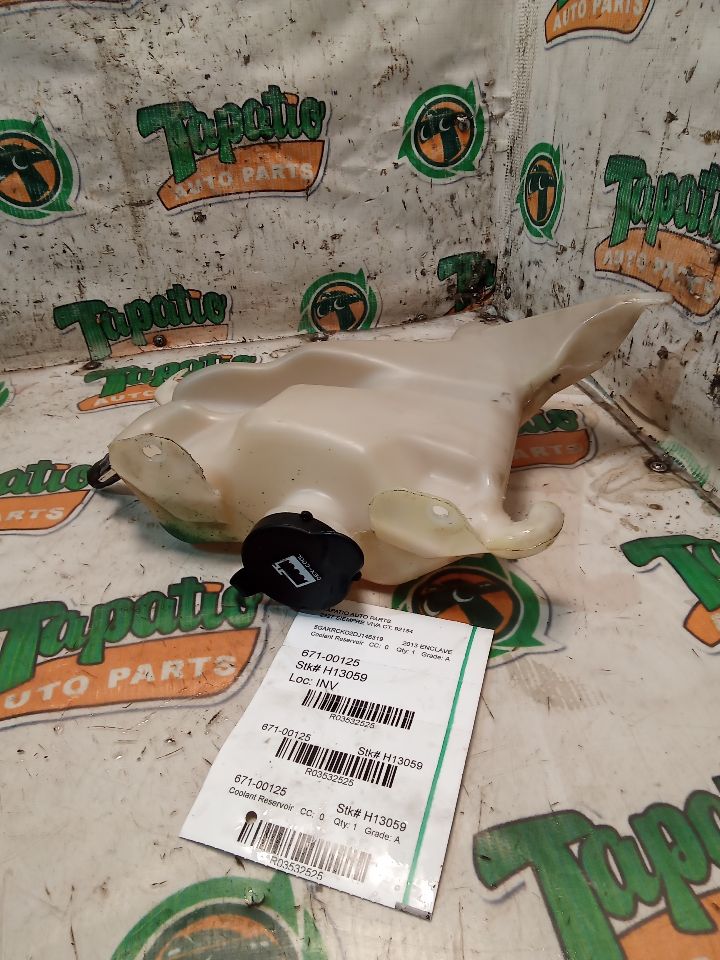 2013 General Motors ENCLAVE Coolant Reservoir