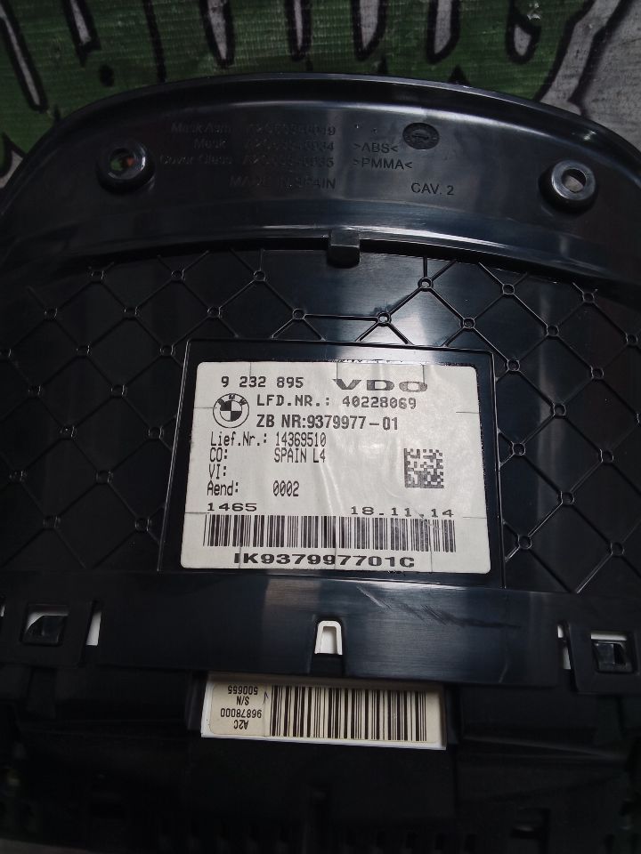 Used 2015 328I GT 2015 328I GT Speedo Head/Cluster - Stock #H12939