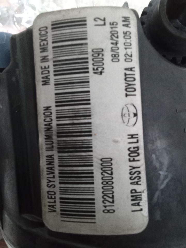 2015 Toyota TACOMA Front Lamp