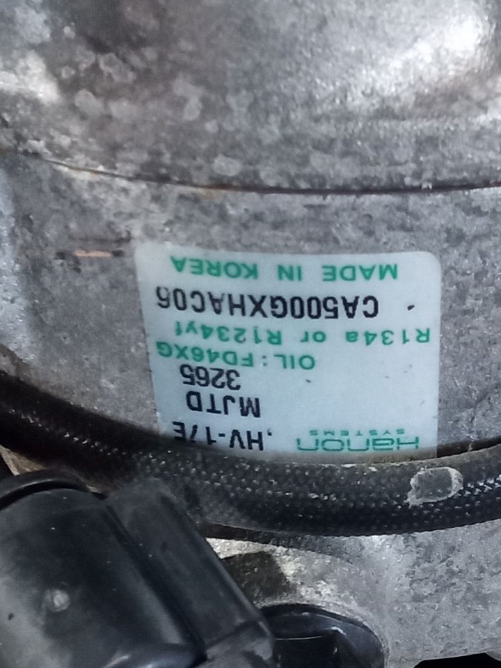 Used 2018 Kia STINGER AC Compressor - Stock #H13160