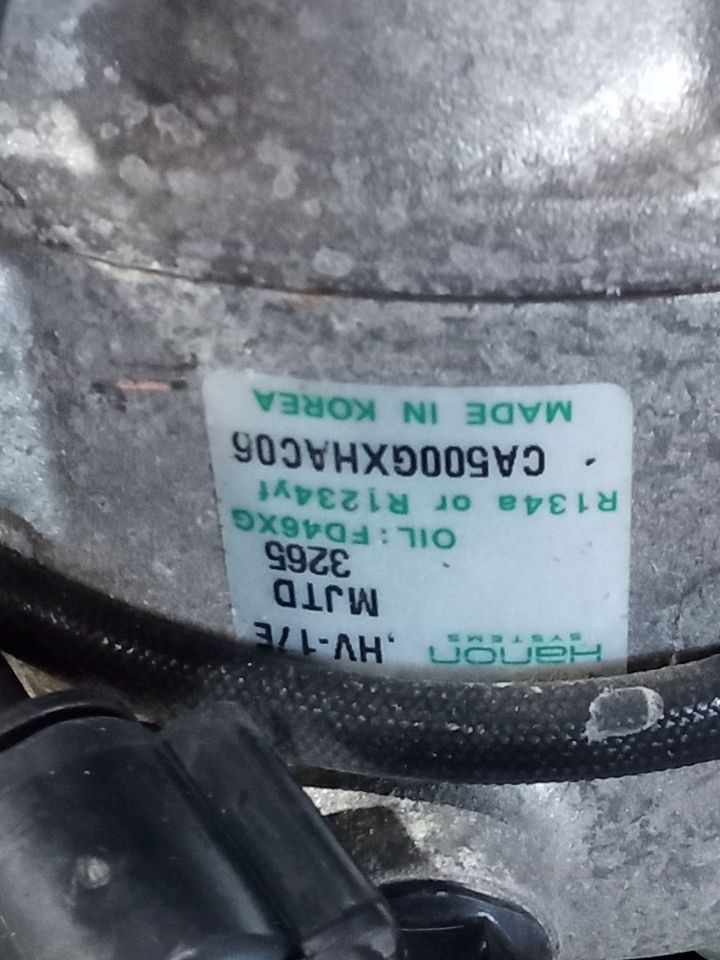 Used 2018 Kia STINGER AC Compressor - Stock #H13160
