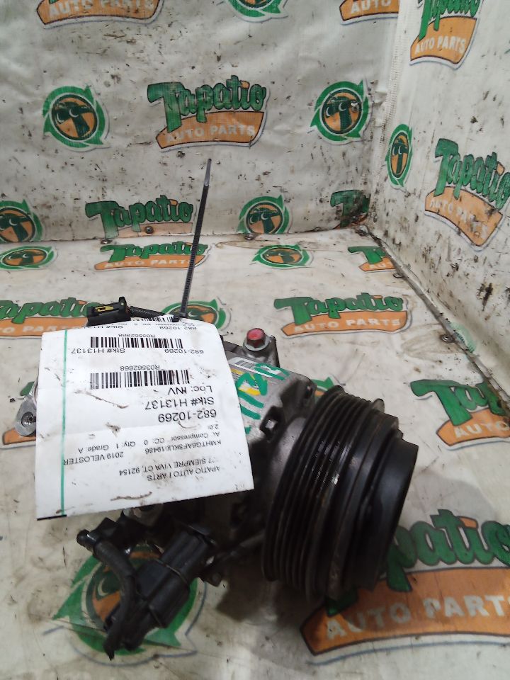 Used 2019 Hyundai VELOSTER AC Compressor - Stock #H13137