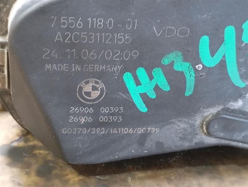 Used 2007 BMW BMW X3 Throttle Body Assy - Stock #H13456