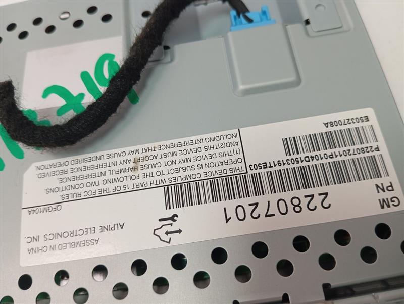Used 2015 General Motors TERRAIN Radio Audio - Stock #H13719