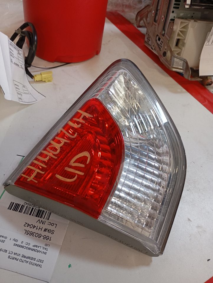 2016 Nissan PATHFINDER Tail Lamp