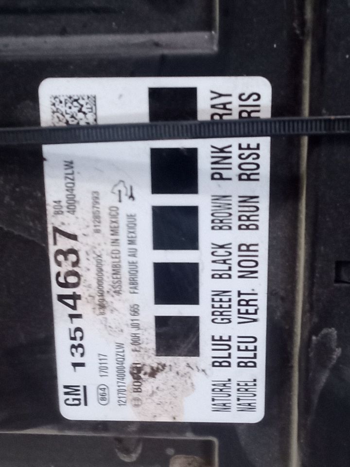 Used 2017 General Motors COLORADO (LH Dash) - Stock #H14107