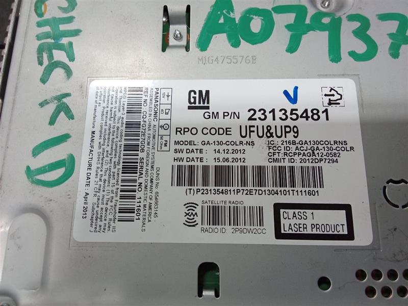 Used 2013 General Motors EQUINOX ID 22965237 - Stock #A07937