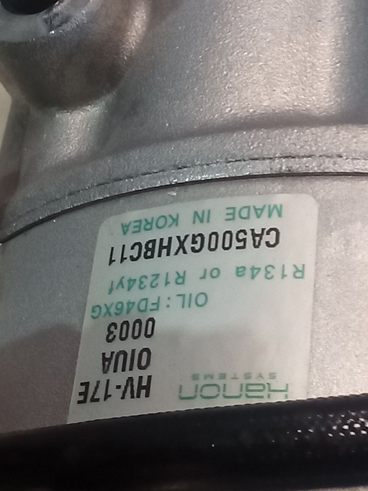 Used 2020 Kia STINGER AC Compressor - Stock #H14639