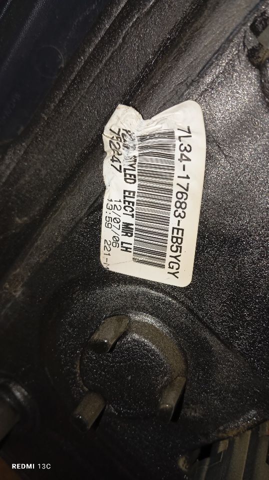 Used 2007 Ford FORD F150 PICKUP Side View Mirror - Stock #H14695