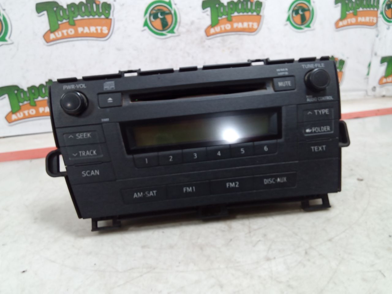Used 2010 Toyota PRIUS ID 51883 on radio face - Stock #H14941