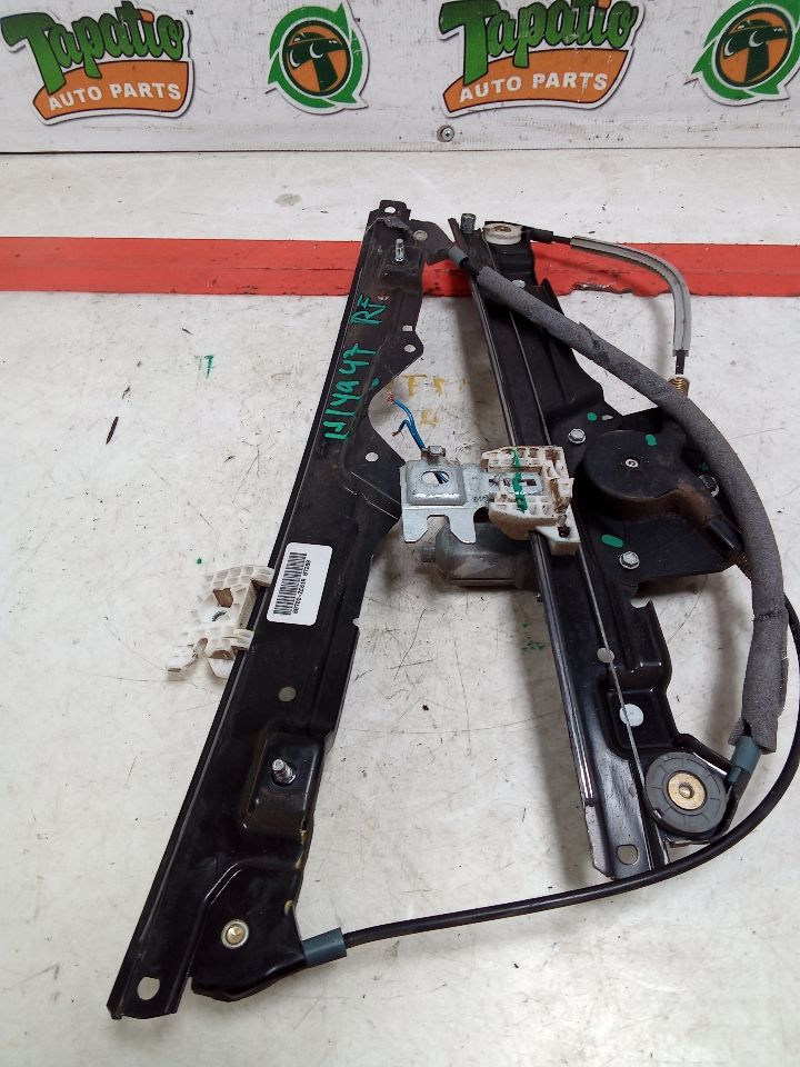 2008 SENTRA Nissan Door Window Reg, Fr