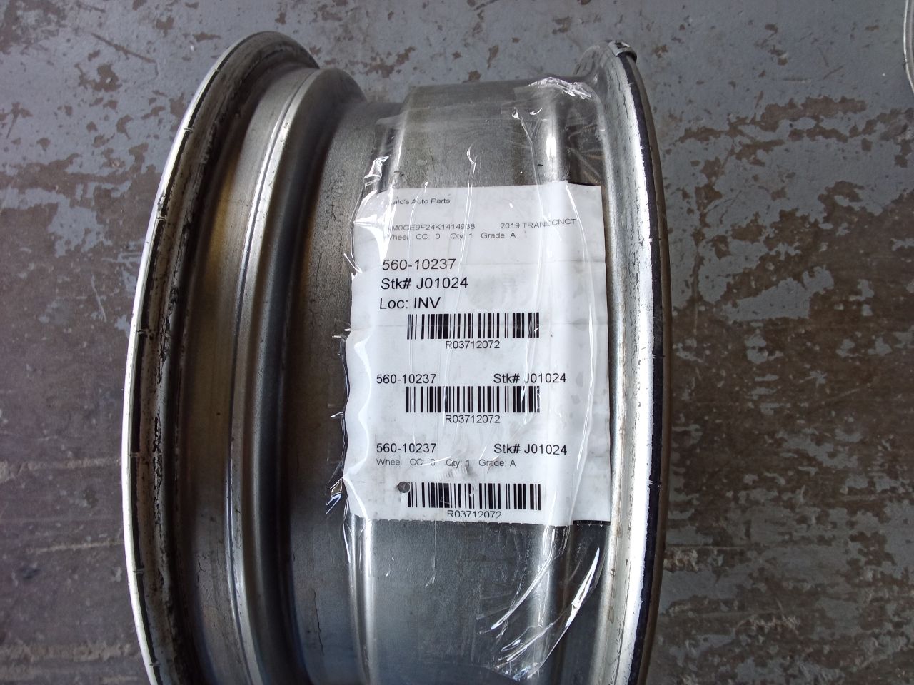 2019 Ford TRANSIT CONNECT Wheel