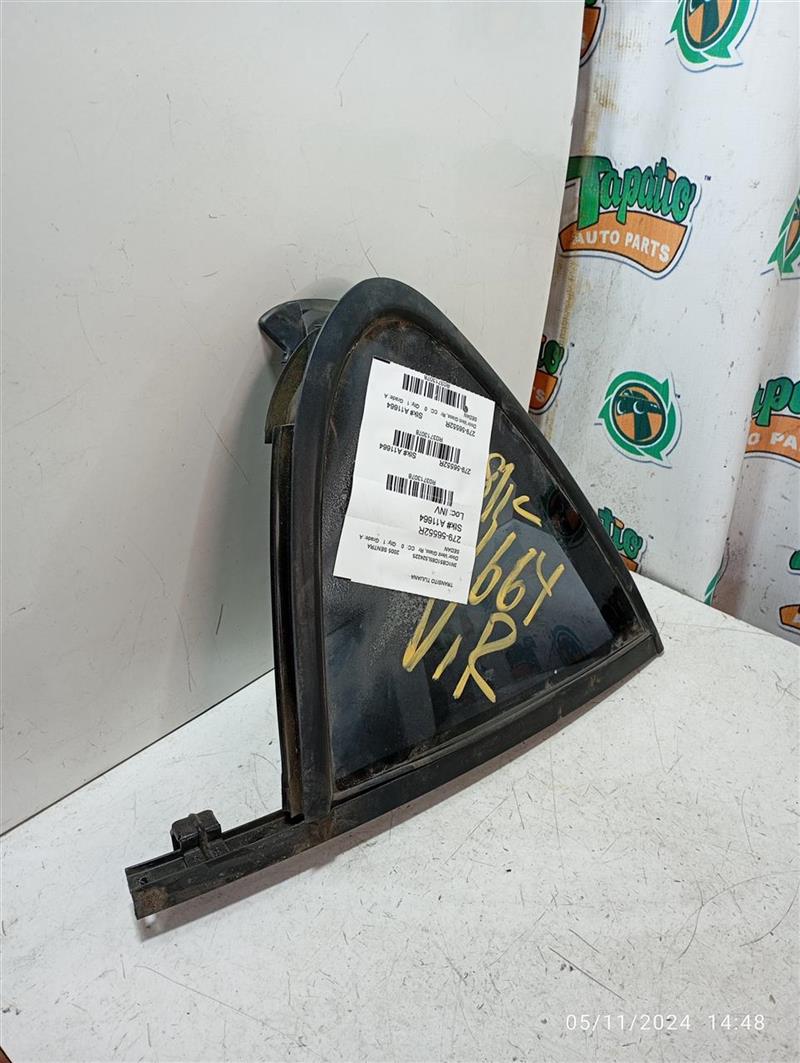 2005 Nissan SENTRA Door Vent Glass, Rr