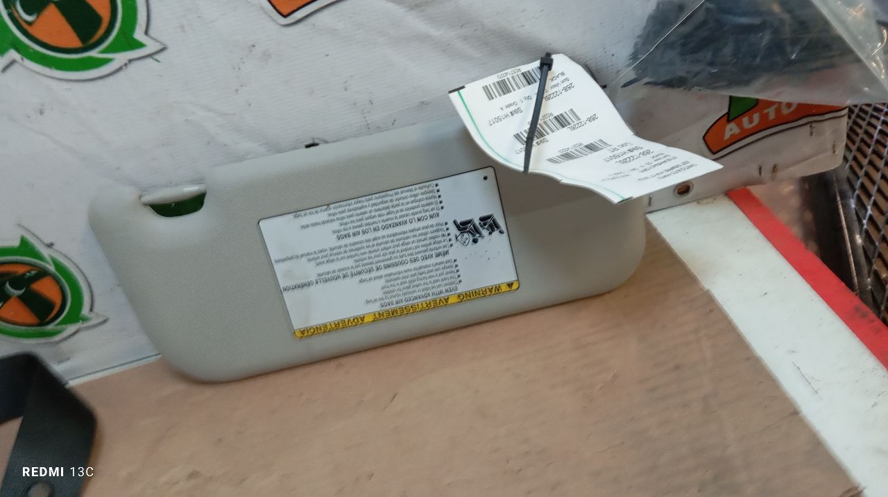 Used 2018 Toyota COROLLA Sun Visor - Stock #H15017