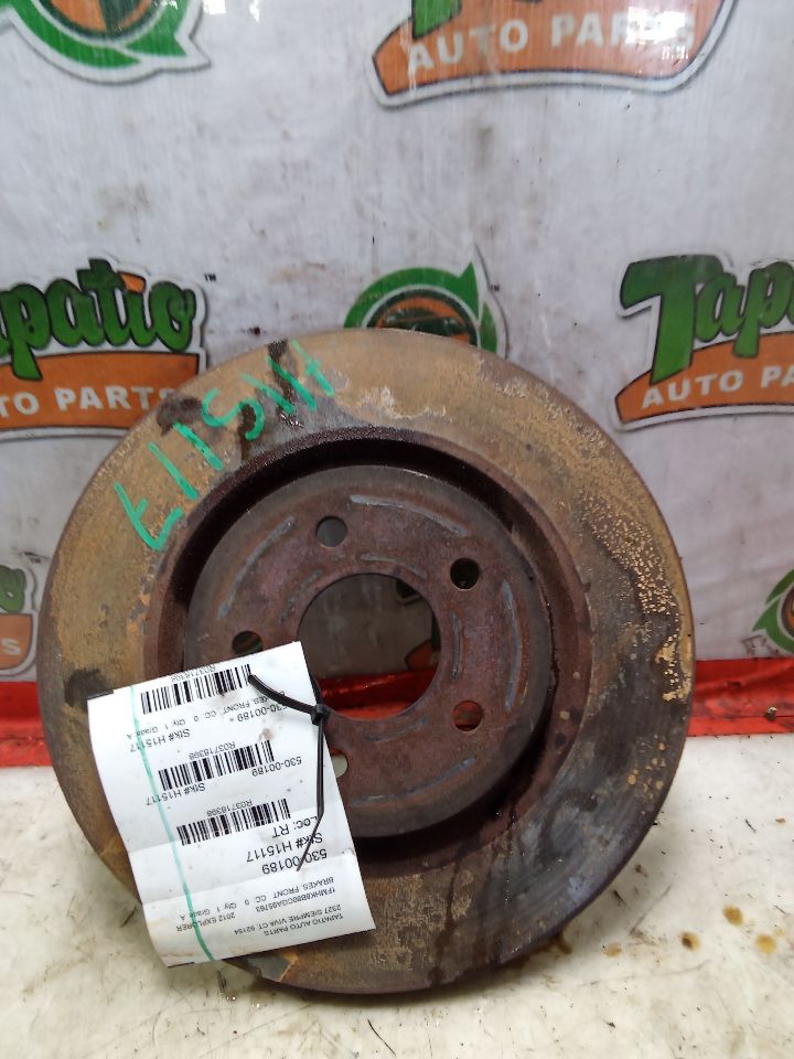 2012 Ford EXPLORER Brakes, Front
