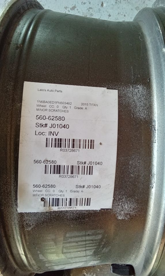 2015 Nissan TITAN Wheel