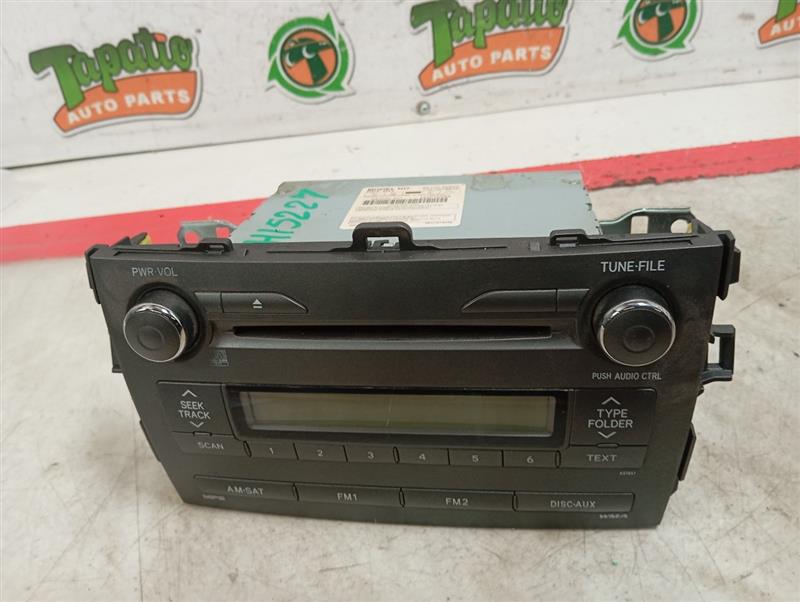 Used 2010 Toyota COROLLA Radio Audio - Stock #H15227