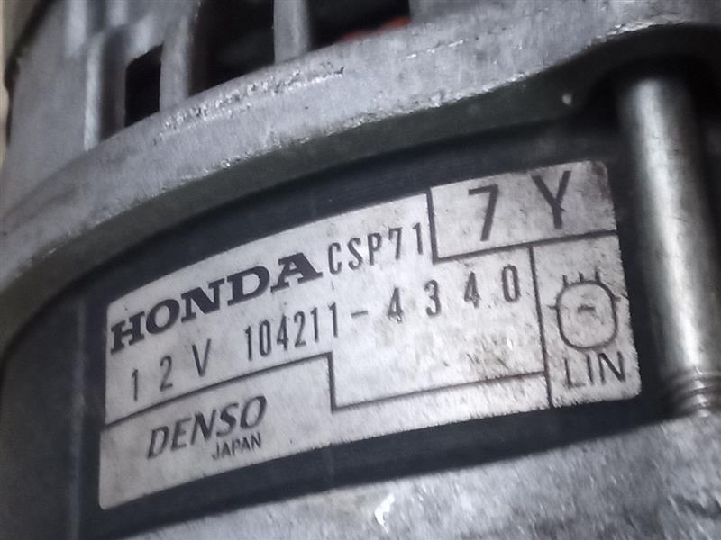 Used 2020 Honda ACCORD Alternator - Stock #H15266